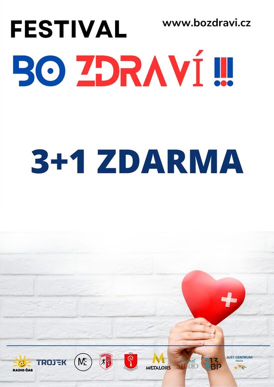  3+1 zdarma CELODENNÍ VSTUPENKA